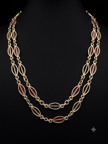 Vintage grossé kette - (,
