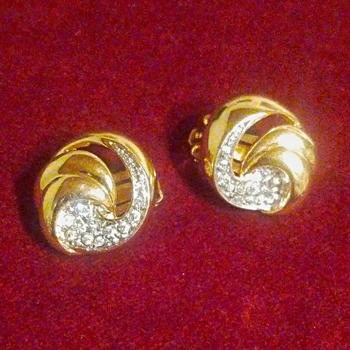 Christian dior ohrclips paar - christian,