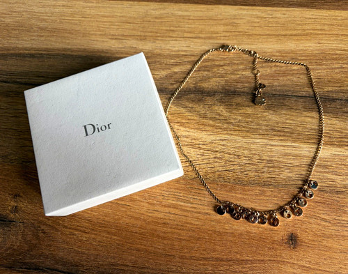 Dior halskette goldfarben - halskette,