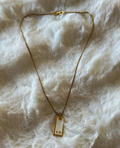 Dior halskette goldfarben - dior,