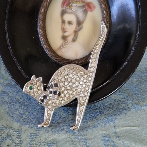 Christian dior brosche katze - christian,