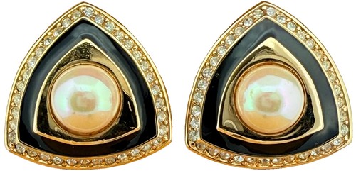 Dior vintage clip ohrringe - dior,