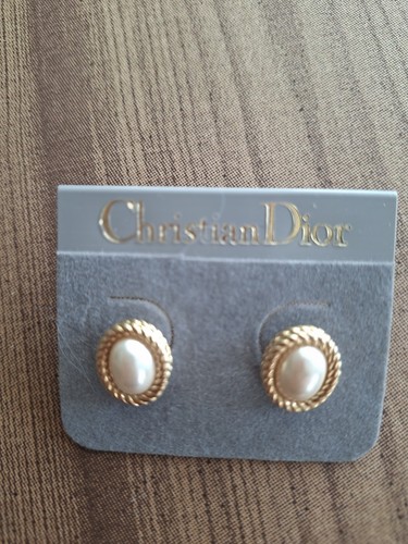 Vintage dior ohrstecker ovale - dior,